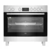 cuisinière vitrocéramique 90 cm Beko