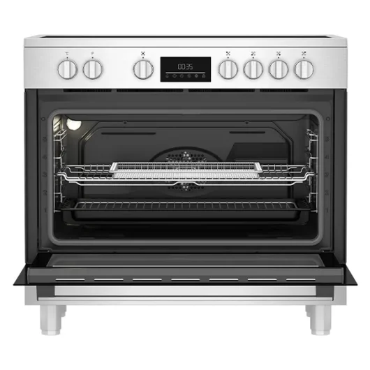cuisinière vitrocéramique 90 cm Beko