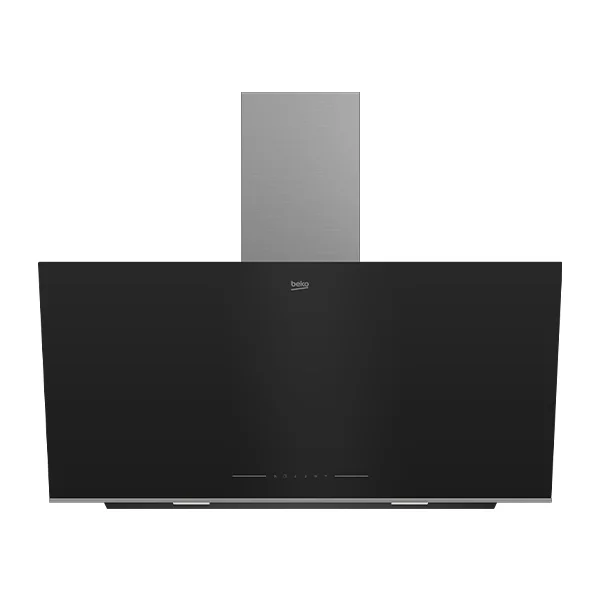 Hotte décorative inclinée